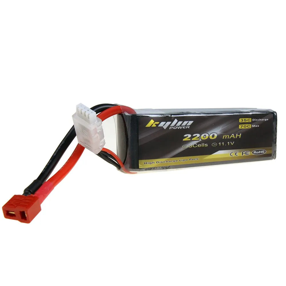 2200mAh 11.1V 25C Lipo Battery for RC Airplane, Trex 450
