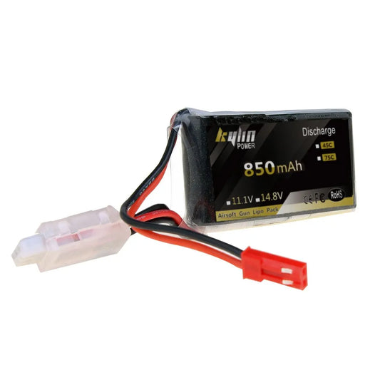 850mAh 4S 14.8V 45C Lipo Battery for FPV Drones