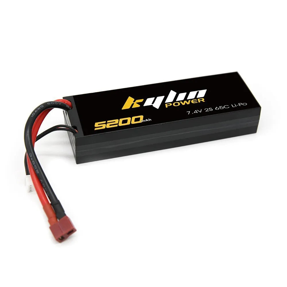 5200mAh 7.4V 35C/45C/65C RC Car Battery for 1/8 & 1/10 RC Car with TRX Connector