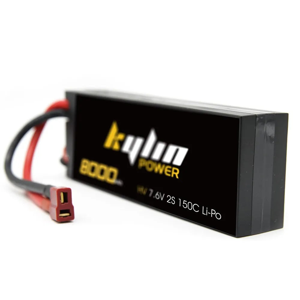 8000mAh HV 7.6V 100C/150C Hard Case Lipo Battery for Racing Car
