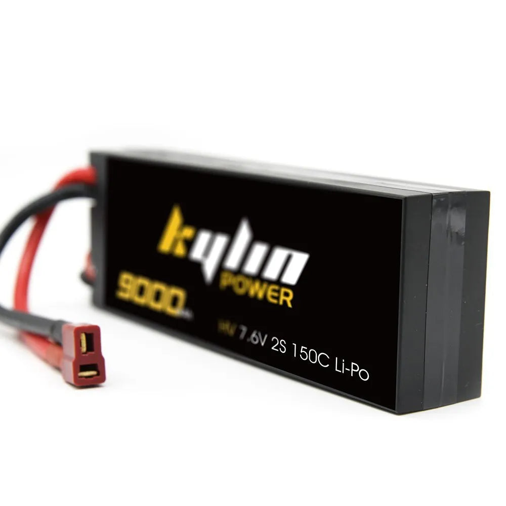 9000mAh HV 7.6V 150C Hard Case Lipo Battery for Racing Car