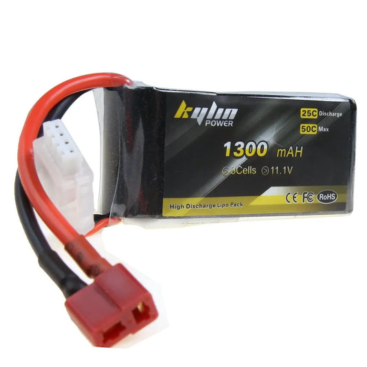 1300mAh 11.1V 25C Lipo Battery for RC Model Airplanes and Drones