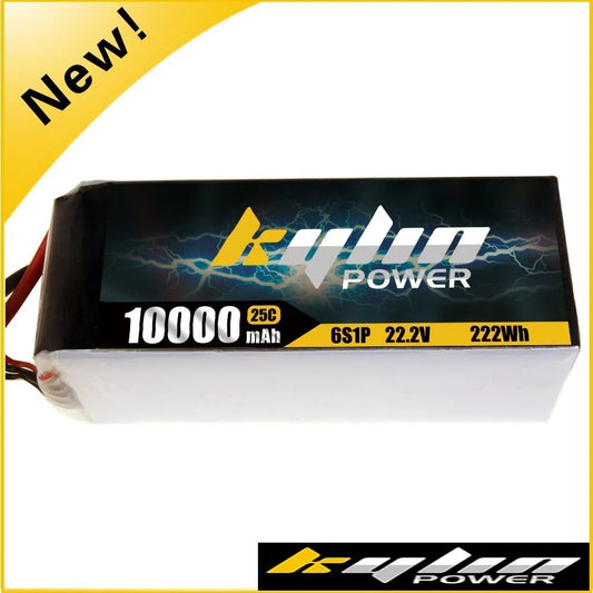 10000mAh 6S 22.2V 25C Lipo Battery