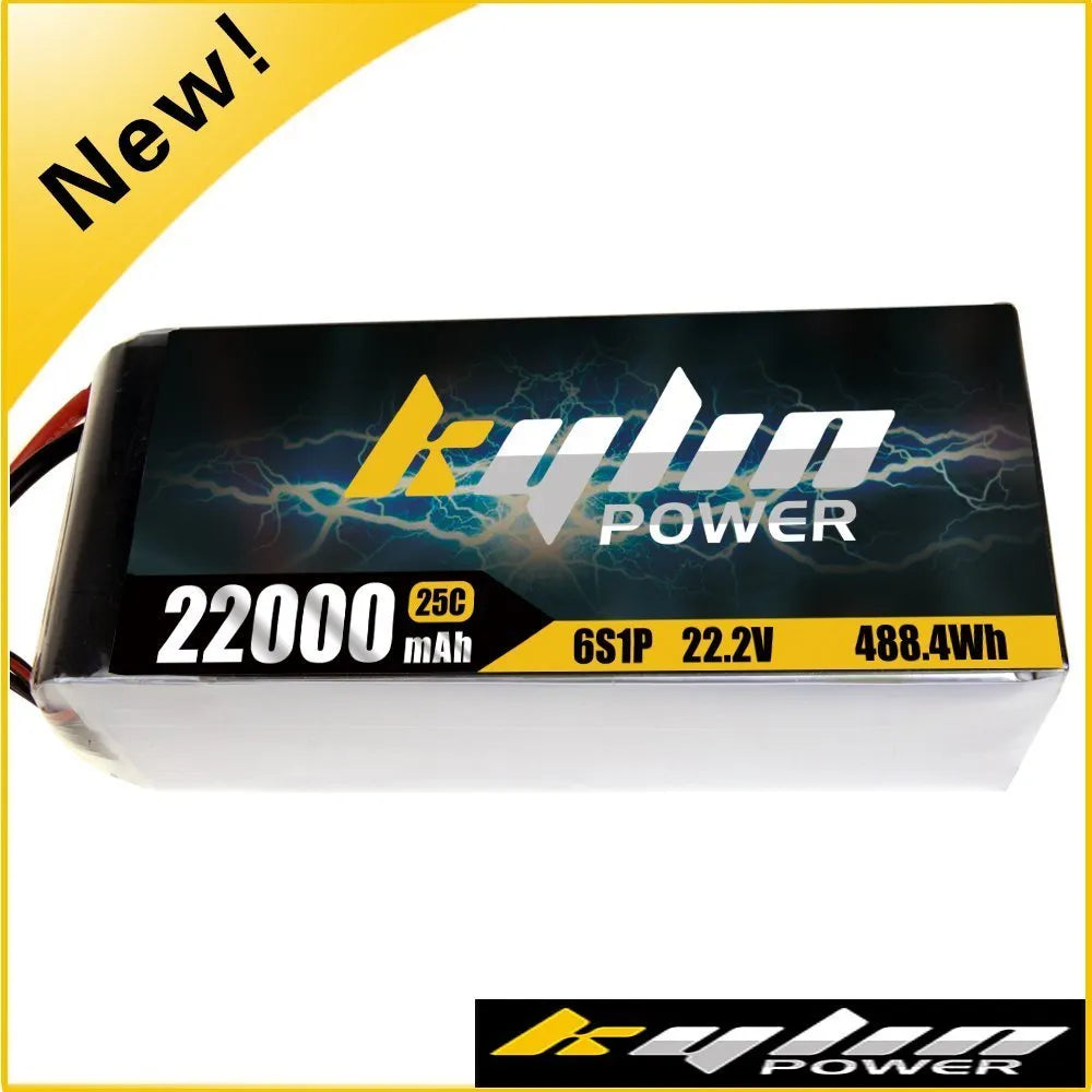 22000mAh 6S 22.2V 25C Lipo Battery